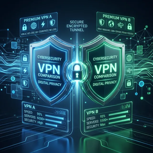NordVPN vs Surfshark 2026: Kumpi VPN voittaa vertailun? NordVPN vs Surfshark